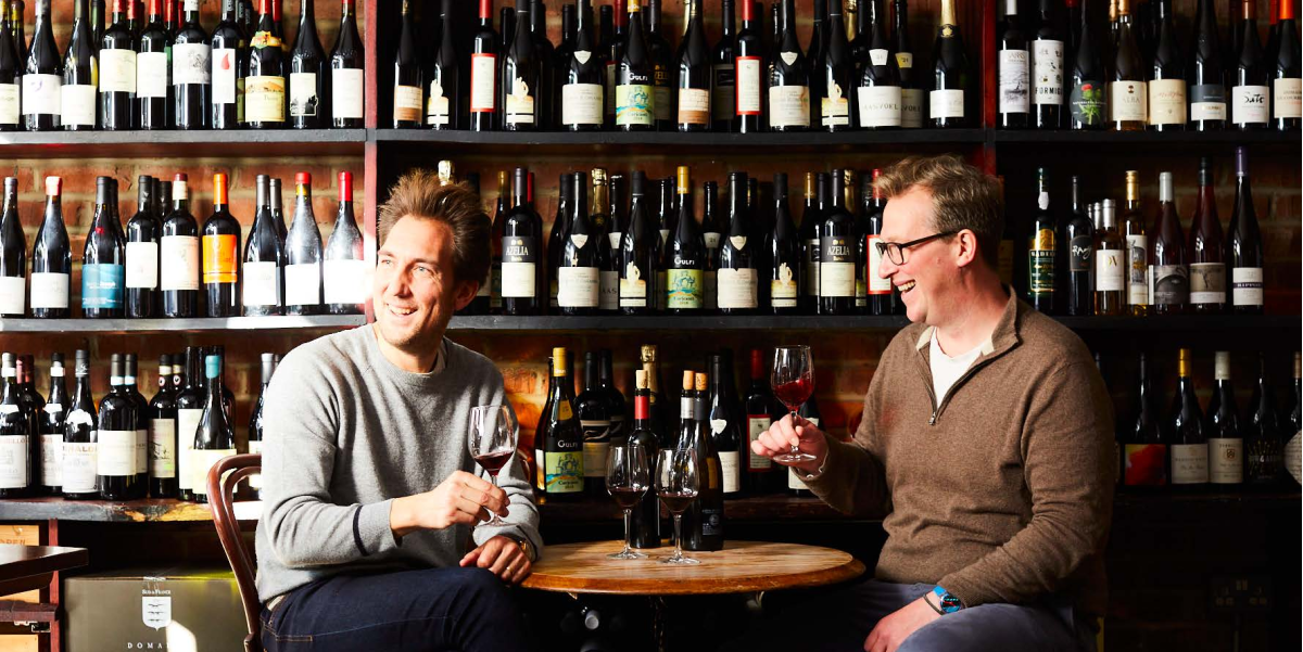The 10 Cases wine bar in London